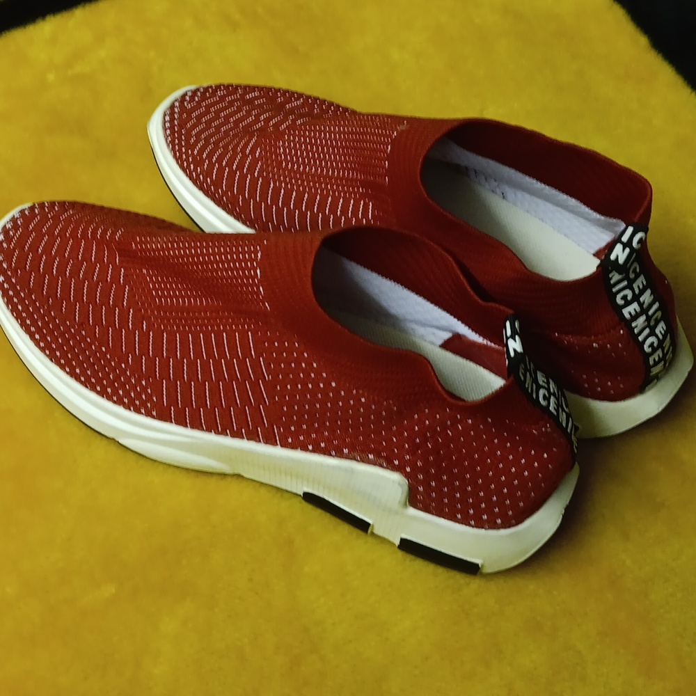 Red Sock Sneaker
